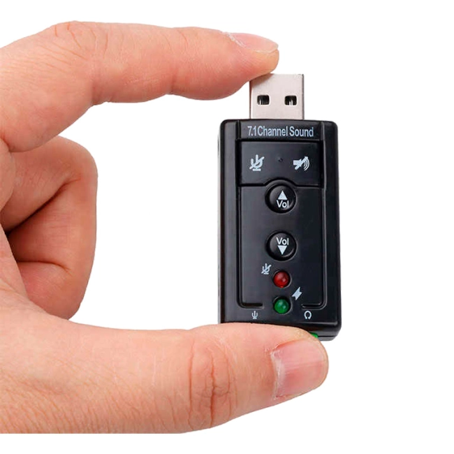 usb звукова карта 7.1 Palmexx
