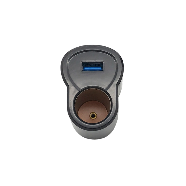 перехідник з 220в на прикурювач та USB