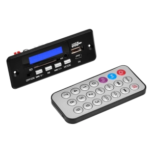 Беспроводной автомобильный Fm декодер с пультом MP3 декодер с пультом