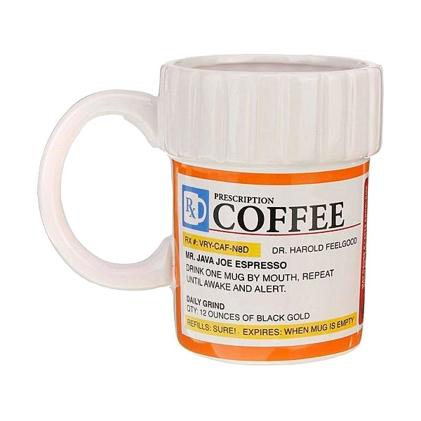 кружка з написом coffee