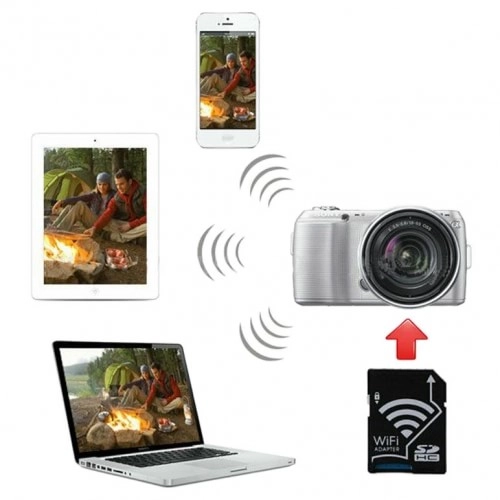sd карта пам'яті з wi-fi