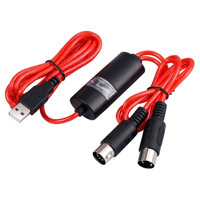 midi usb кабель