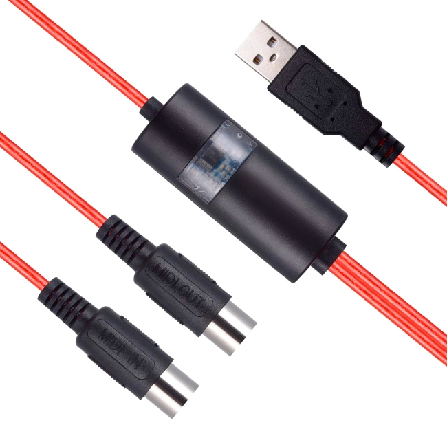 перехідник midi на usb