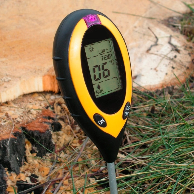 прилад для вимірювання грунту