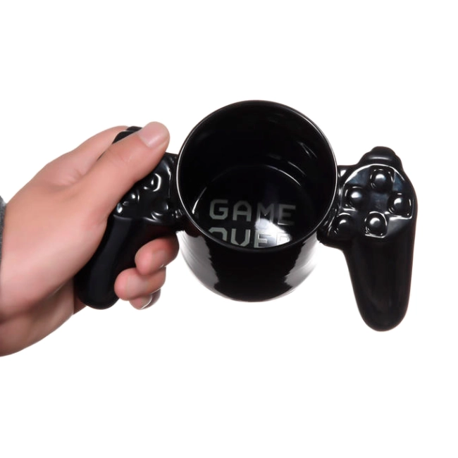 керамическая чашка game over