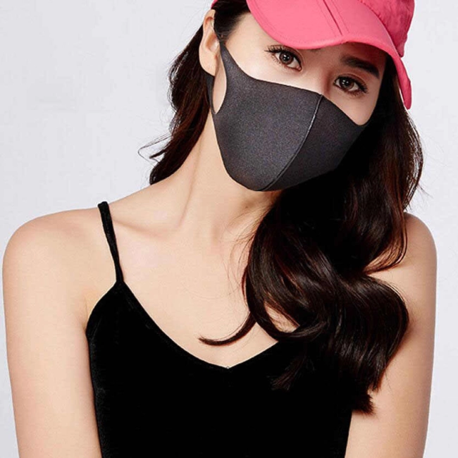 маска черная на рот