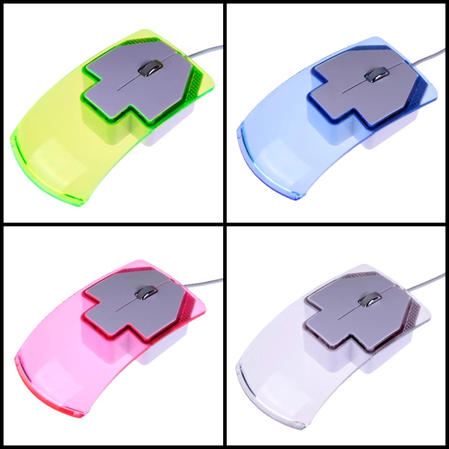 прозора провідна миша