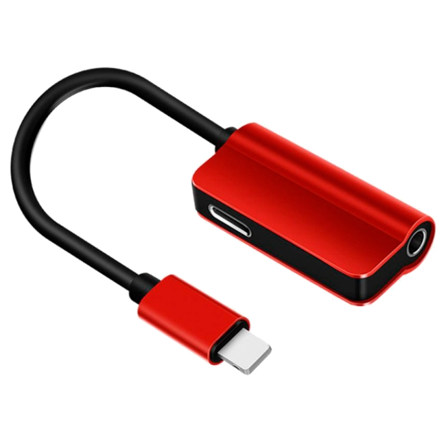 переходник в наушники и зарядку iphone