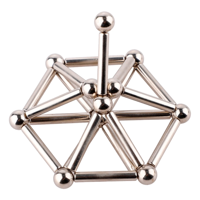 набор магнитных шариков и палочек