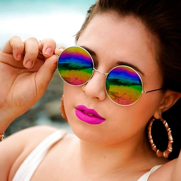 окуляри хамелеони круглі