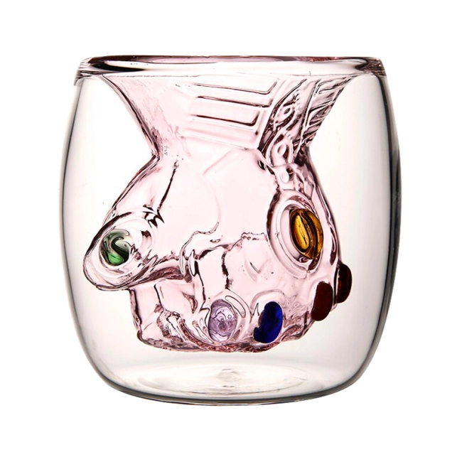 склянка для кави з подвійним дном