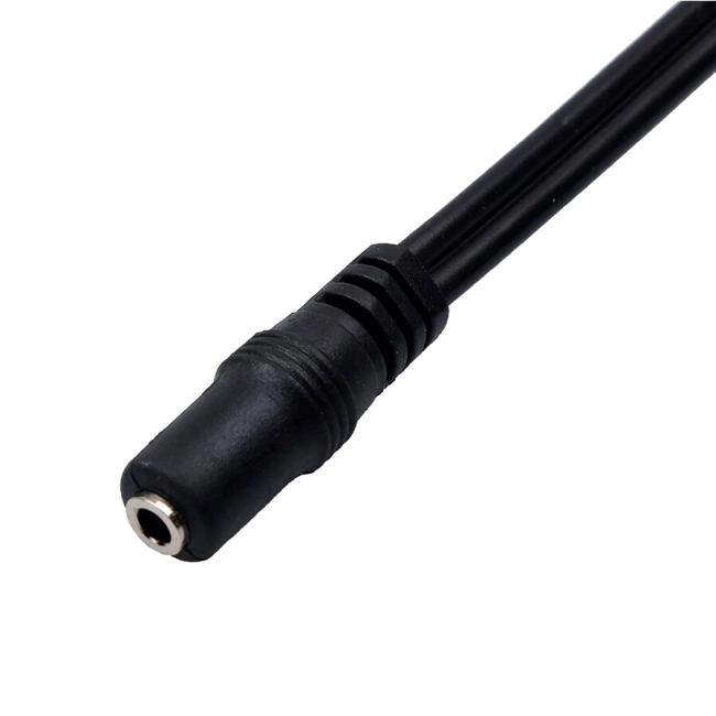 аудиокабель 3.5 мм на 2 rca