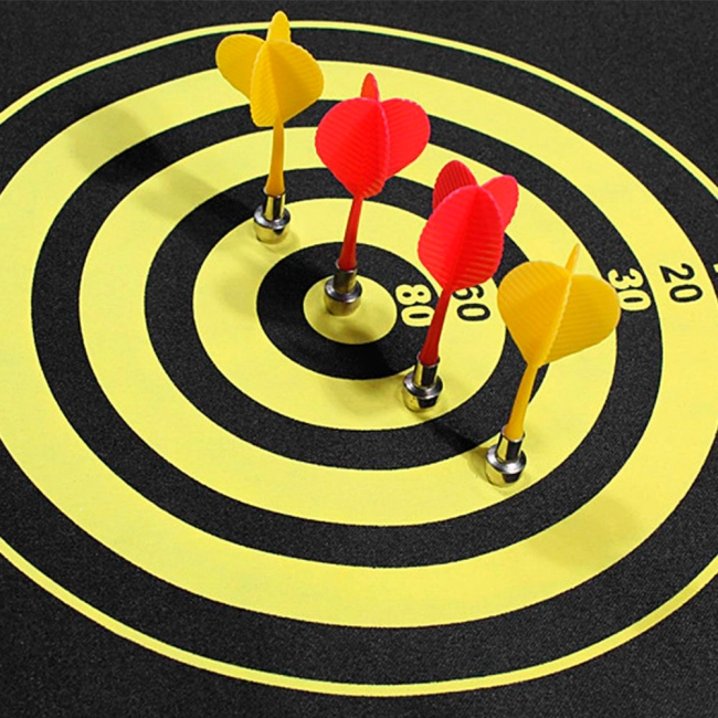 дартс двосторонній магнітний