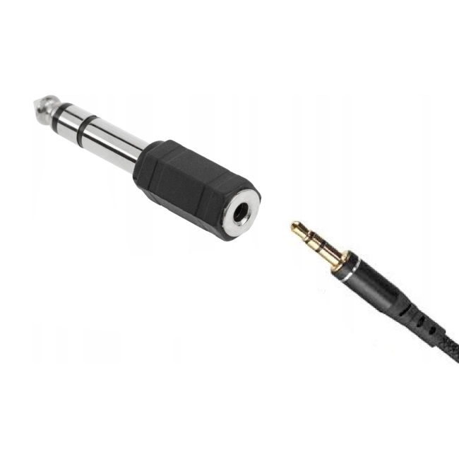аудио адаптер с 3.5 мм на 6.35 мм
