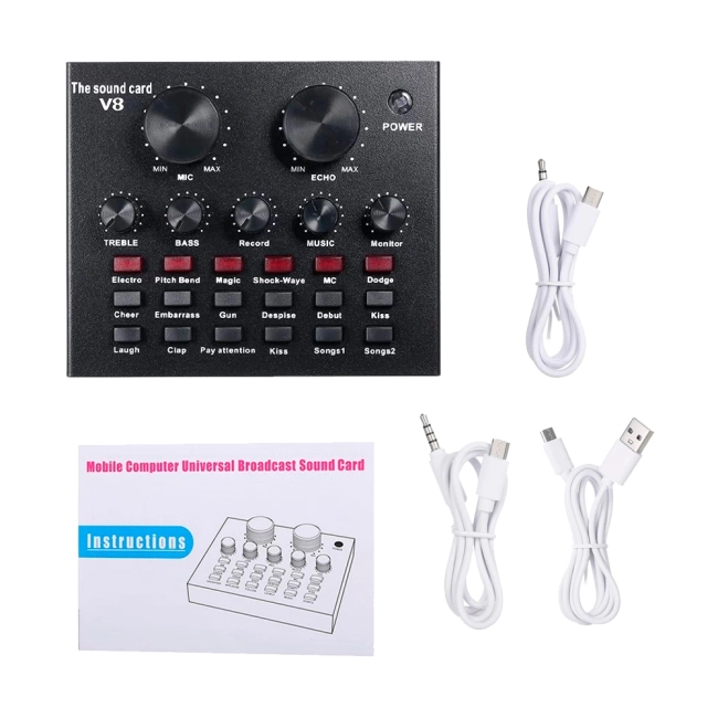 звуковая карта the sound card v8