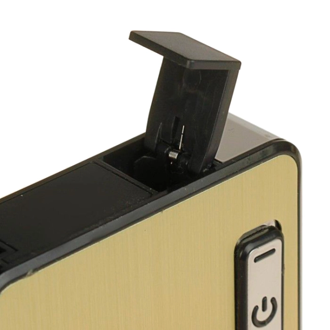 портсигар с встроенной зажигалкой