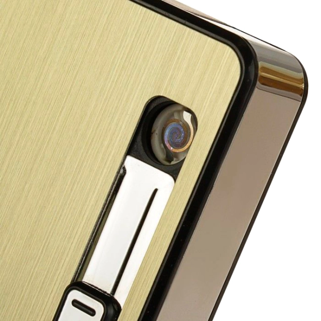 портсигар с зажигалкой автоматический