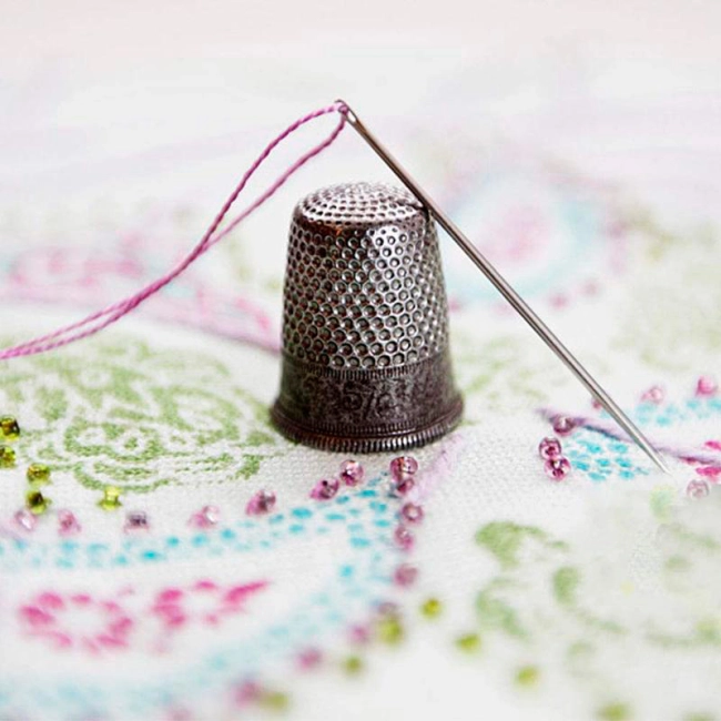 иглы для слабовидящих