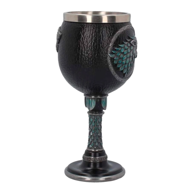 келих для вина з вовком