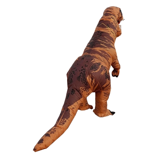 надувной костюм динозавра