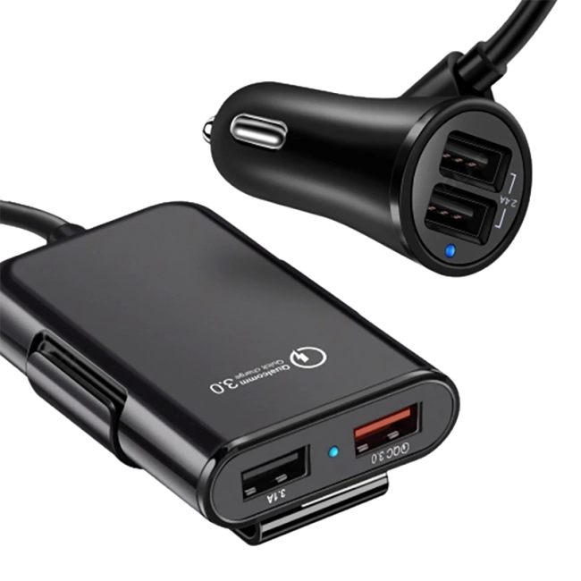 автомобильное зарядное устройство на 4 usb