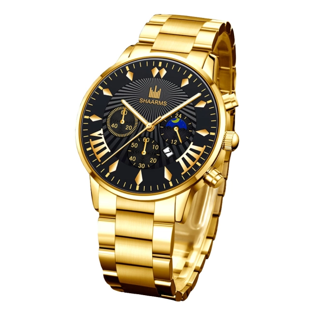 наручные мужские часы с кварцевым механизмом