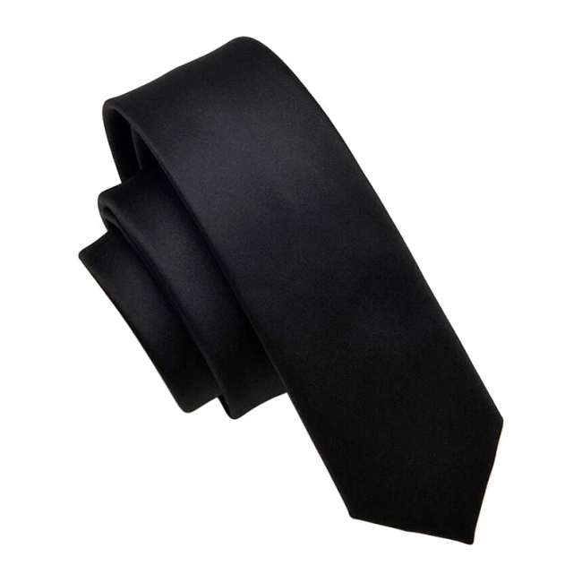 чоловіча чорна краватка