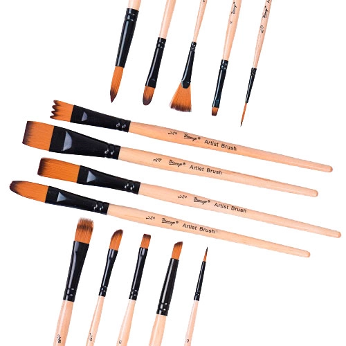 подарунковий набір пензликів