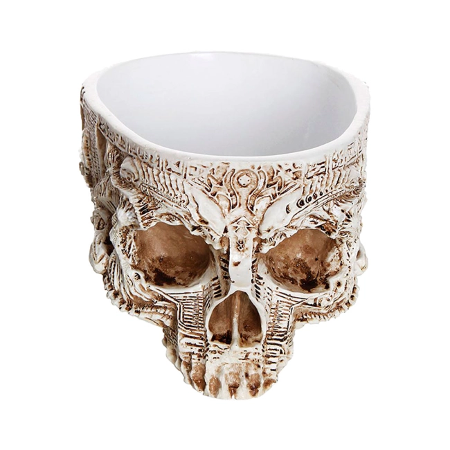 квітковий горщик череп