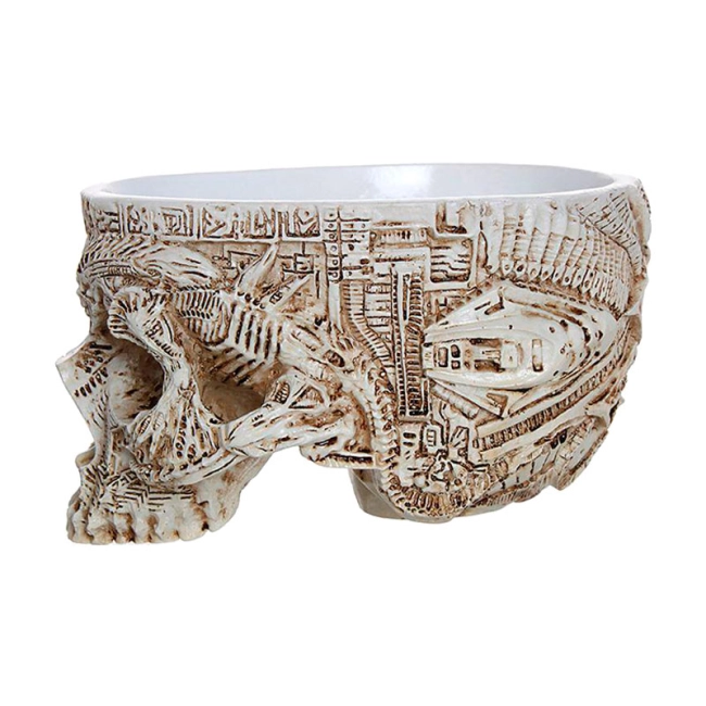 кашпо у вигляді черепа