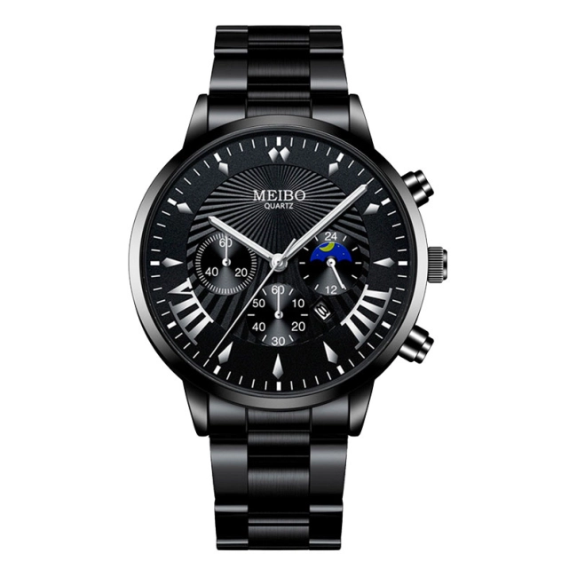 мужские наручные часы из стали