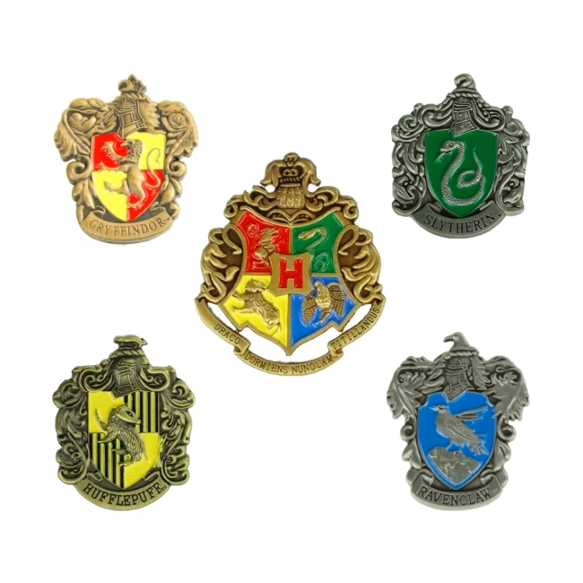 гарри поттер значки факультетов