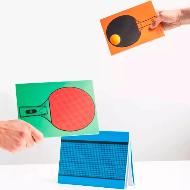 блокноты пинг-понг