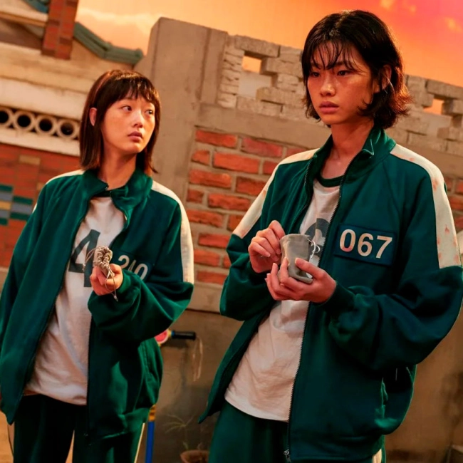 футболка з серіалу гра в кальмара