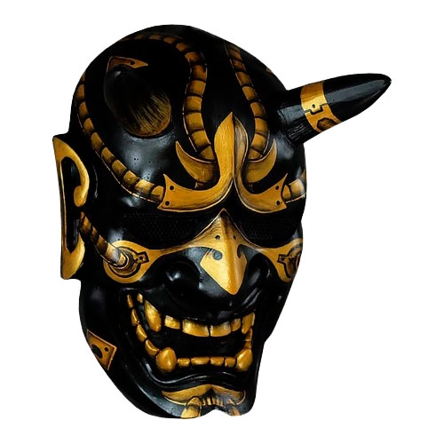 маска японського демона оні