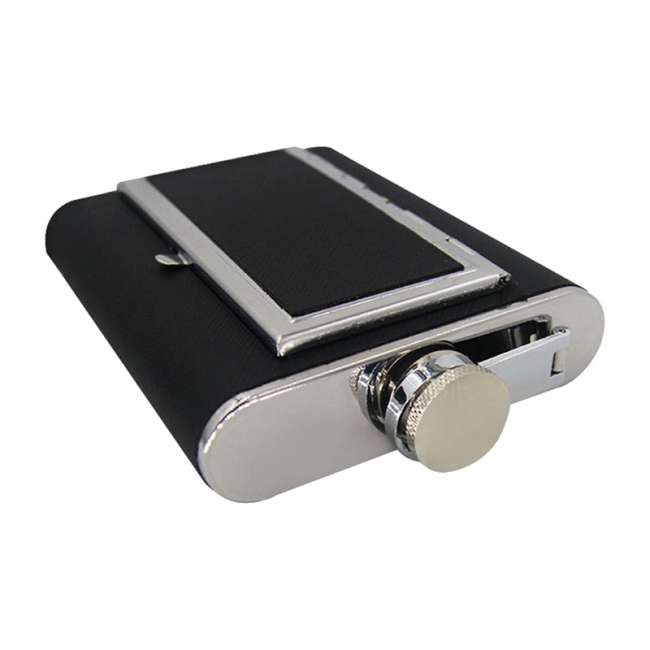 фляжка з сигаретницею