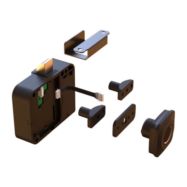 замок для ящика з відбитком пальця