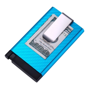 Картхолдер с защитой rfid и с зажимом для денег картхолдер с защитой rfid