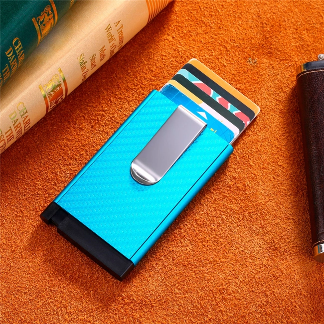 визитница с зажимом для денег