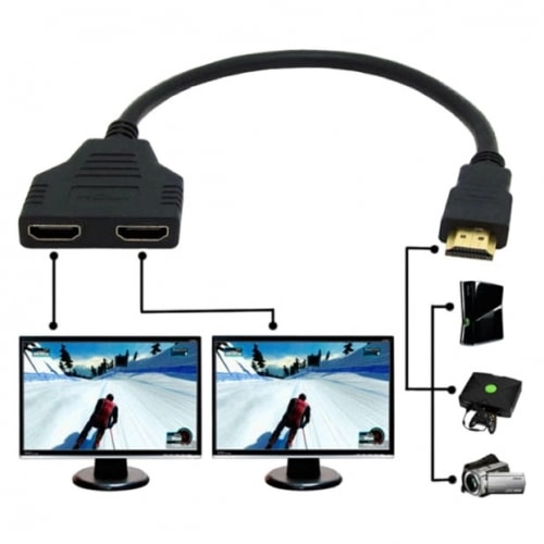 розгалужувач hdmi на 2 порти