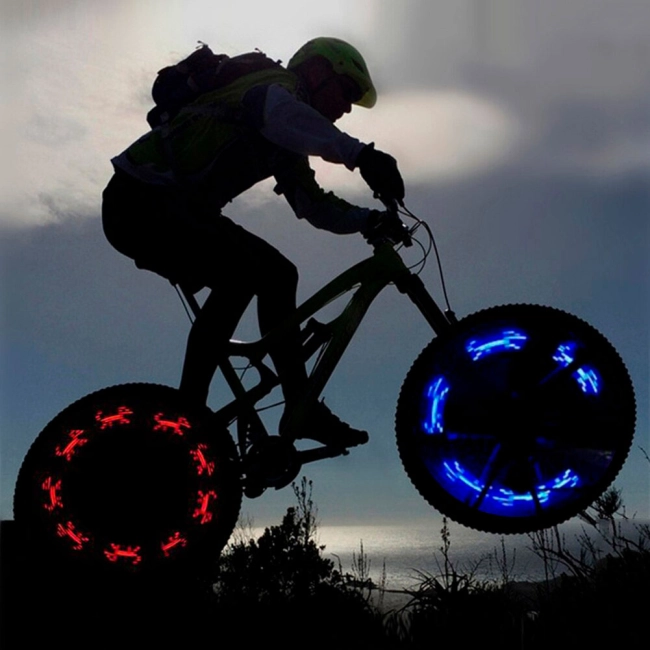 неоновая подсветка на велосипед