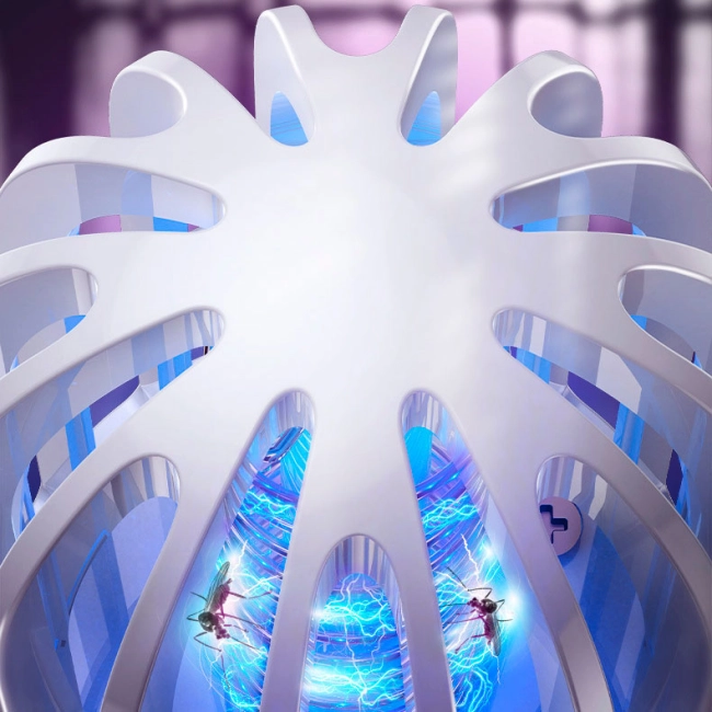 лампа-ловушка для насекомых и комаров