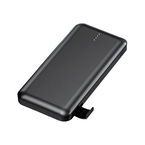 power bank с встроенными проводами