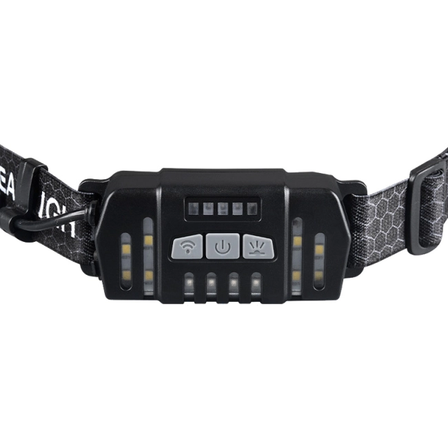 ліхтар налобний світлодіодний заряджається