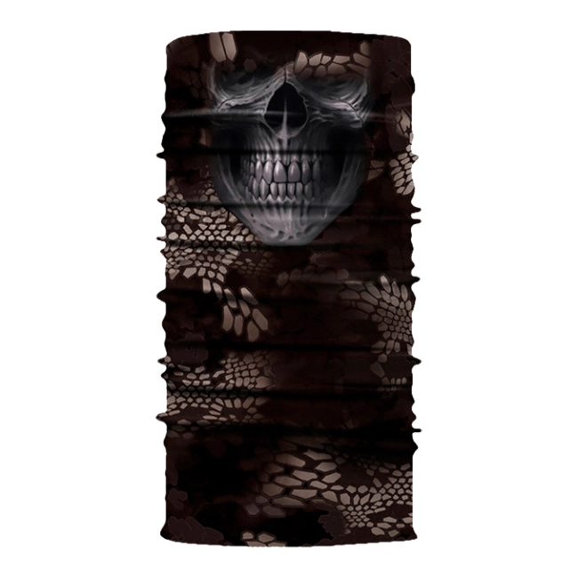 бафф с принтом черепа