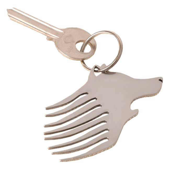 гребінець у формі вовка