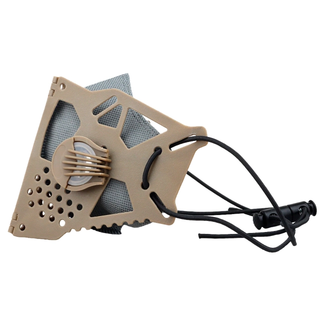 маска тактична на половину обличчя