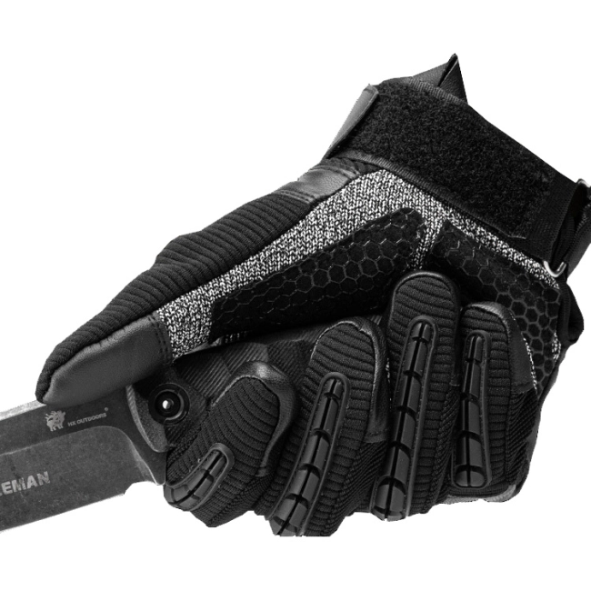 тактические перчатки с кевларовой защитой