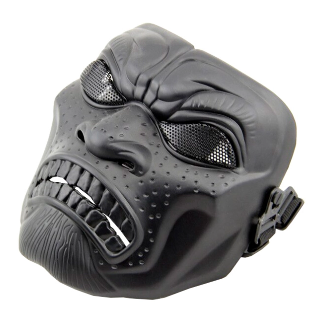 тактическая защитная маска все на лицо