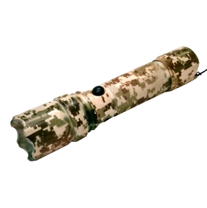 Ліхтарик тактичний світлодіодний з камуфляжем ліхтарик тактичний світлодіодний